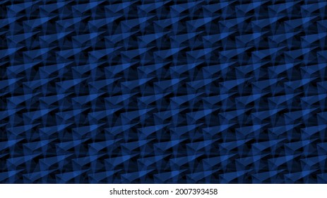 A vector-based, seamless texture that consists of translucent triangles.
