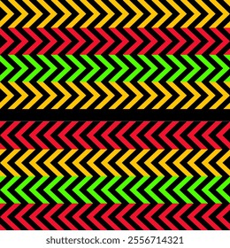 vector,Black and yellow stripes, black and red stripes, black and green stripes.