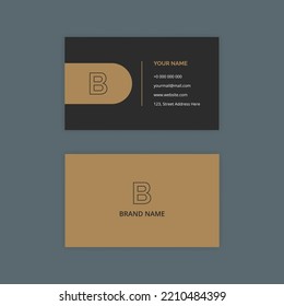 VectorBusiness Card Luxury, Modern and Elegant Business Card Design template