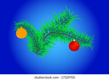 Vector.Christmas decoration