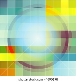 Vectored abstract art background