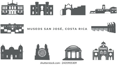 Vectores de Museos de Costa Rica