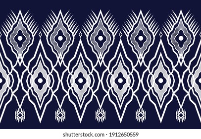 Vectorgeometric pattern Abstract ethnicdesign for background or wallpaper. EP.7.Used to decorate carpets, clothes, shoes, bags, curtains, textiles or other work.