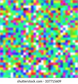 Vectorial Abstract colorful pattern background. Blurred and colorful pixels. Vector illustration EPS10