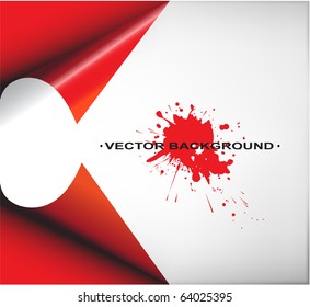 Vectorial background with a blot