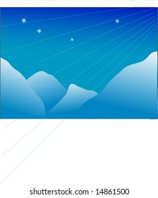 Vectorial blue wallpaper