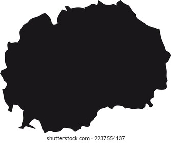 Vectorial and cleaned Macedonia map