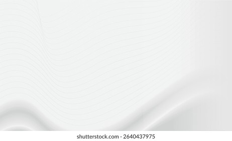 vectorial curve organic gray color