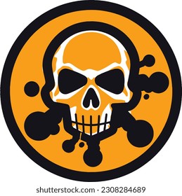 Vectorial danger sign or logo