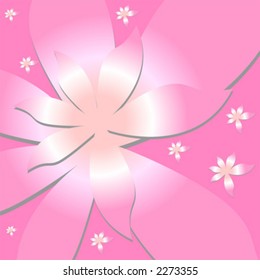 Vectorial flower pattern - Ornamental pattern