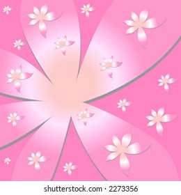 Vectorial flower pattern - Ornamental pattern