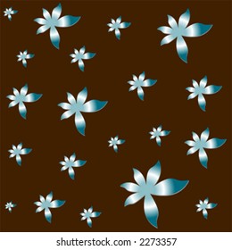 Vectorial flower pattern - Ornamental pattern