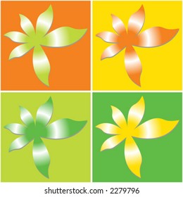 Vectorial flower pattern - Ornamental pattern