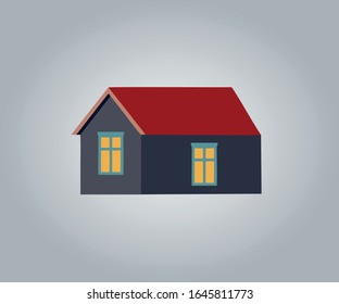 Vectorial home furnitures interior design