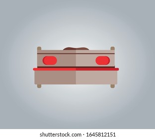 Vectorial home furnitures interior design
