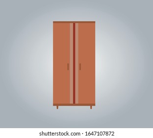 Vectorial home furnitures interior design