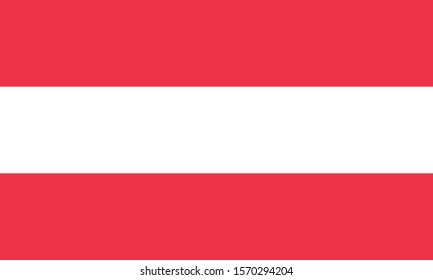 vectorial illustration of the Austria flag. patriotic concept