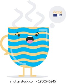 vectorial illustration cup of coffe icon