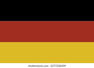 Vectorial illustration of the Germany flag Vector