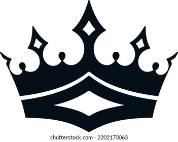 Vectorial king crown drawing for use in various designs. Suitable for family crests, logos, tattoo art, various animations, print files. You can resize it as you wish.
