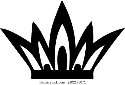 Vectorial king crown drawing for use in various designs. Suitable for family crests, logos, tattoo art, various animations, print files. You can resize it as you wish.
