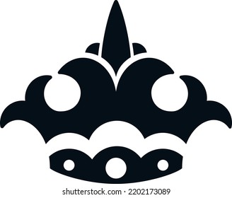 Vectorial king crown drawing for use in various designs. Suitable for family crests, logos, tattoo art, various animations, print files. You can resize it as you wish.
