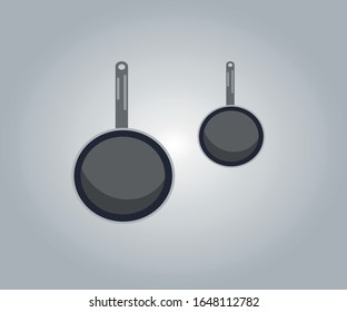 Vectorial kitchen tools for cooking