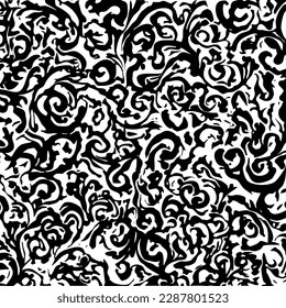 Vectorial Pattern as black and white 