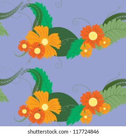 vectorial seamless texture without use of transparency, gradients and masks