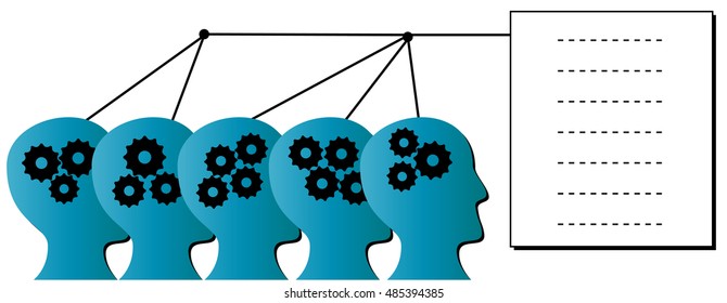 vectorial template for training heads