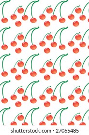 vectorial texture background from a cherry