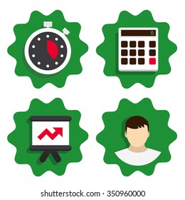 VectorIconsFlatSetDigital