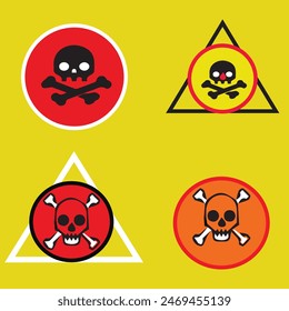 Vectorize danger symbol for safety insure