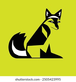 Vectorize Dog as a frame for room decorate