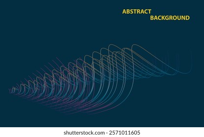 Vectorized Abstract background for wallpaper, Poster, banner, Festoon.