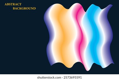 Vectorized abstract background for wallpaper, poster, banner, festoon.