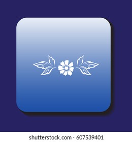 Vectorized Flowers icon