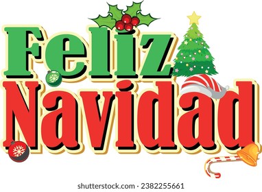 
cartel de navidad vectorizado para festividades