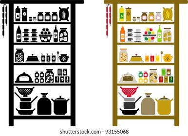 Vectorized pantry