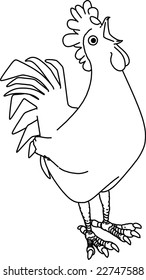 vectorized rooster