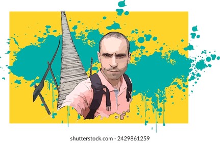 Vectorized Self: Exploring Identity Through Digital Art