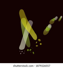 Vector,Liquid  geometric background Trendy gradient shapes composition,Perfect For Simple Brochure Etc