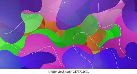 Vector,Liquid Wavy geometric background Trendy gradient shapes composition,Perfect For Simple Brochure Etc