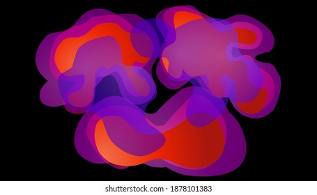 Vector,Liquid Wavy geometric background Trendy gradient shapes composition,Perfect For Simple Brochure Etc