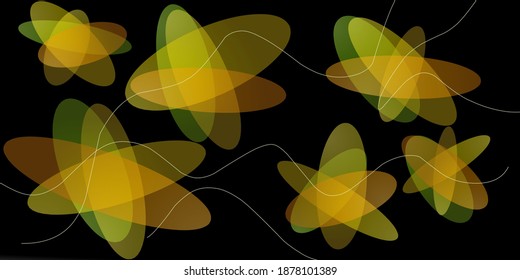 Vector,Fondo geométrico ondulado líquido Composición de degradado de moda,Perfecto para Folleto simple Etc