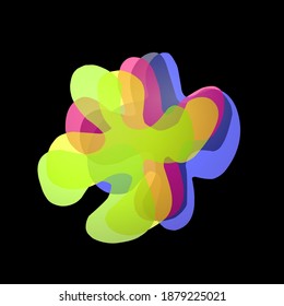 Vector,Liquid Wavy geometric background Trendy gradient shapes composition,Perfect For Simple Brochure Etc