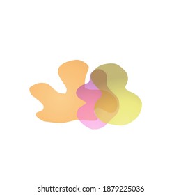 Vector,Liquid Wavy geometric background Trendy gradient shapes composition,Perfect For Simple Brochure Etc