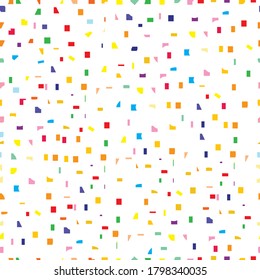 Vectorn pattern. Abstract shapes.  Applicable for textile design, as print.  Vector illustration