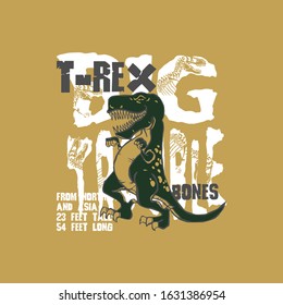 vectorof T-Rex, animal, monster, predator, design, reptile