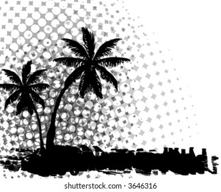 -vector-palm